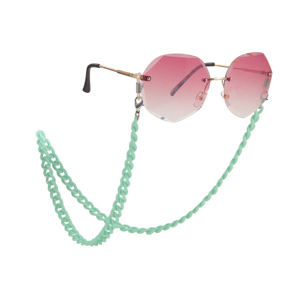 DreamtimesCorrea de cadena para gafas, cordón acrílico para gafas de sol, collar de gafas de sol, cadena de retenedor de gafas de sol
