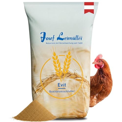 Leimüller Bierhefe für Geflügel 5 kg - Ergänzungsfutter für Hühner, Wachteln & Geflügel - Mit B-Vitamine & Aminosäuren für gesunde Federn & Vitalität - Reich an Mineralien & Spurenelementen