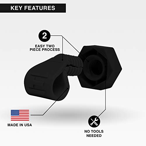 image for EliteTek Universal Visor Clips Football Helmets for Quick and Easy Rep