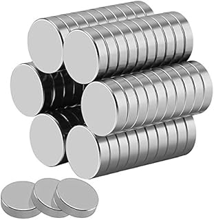 30PCS Round Strong Magnets 15mm X 4mm, Strong Round Magnets, Neodymium Magnets for Whiteboards, Fridge, Crafts, Notice Board or Picture Magnet
