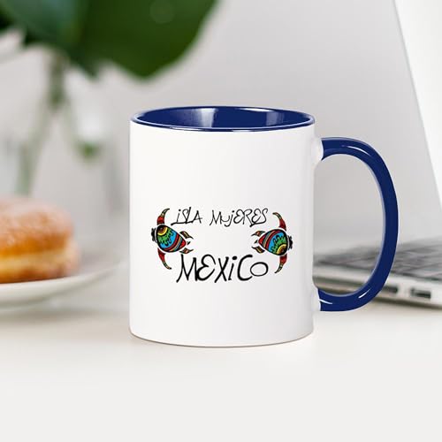 Taza de cerámica 11 oz CafePress Isla Mujeres México miniatura 4