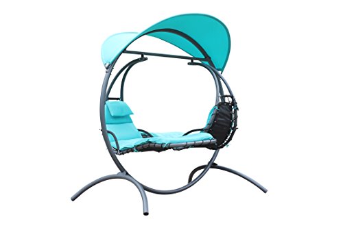 Preisvergleich Produktbild Leco Hängesessel Doppelschwingliege Latonda, türkis