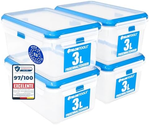 ATHLON TOOLS Airtight Food Grade Food Grade Food Storage Containe...
