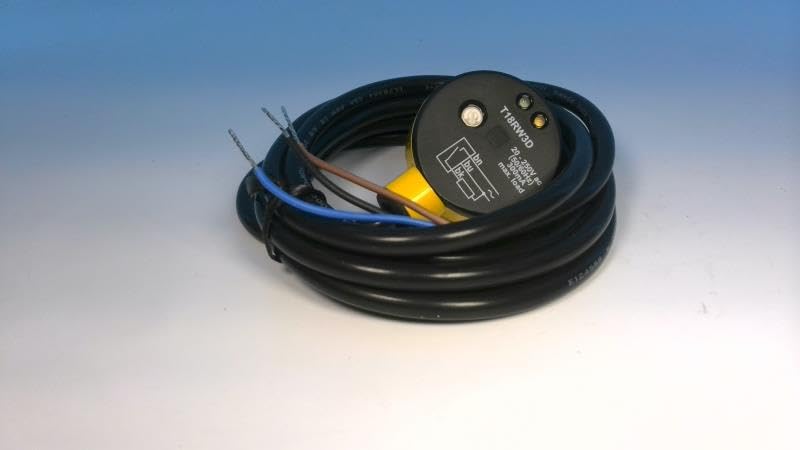 BANNER ENGINEERING T18RW3D 20-25-VAC, 300MM, Cable, Diffuse, PHOTOELECTRIC Sensor, SSAC, T18