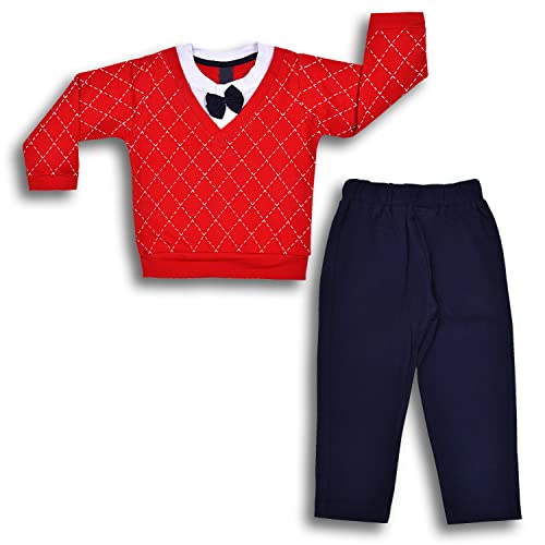 Image of Wish Karo Cotton Clothing Sets For Baby Boys-(bt76nw)