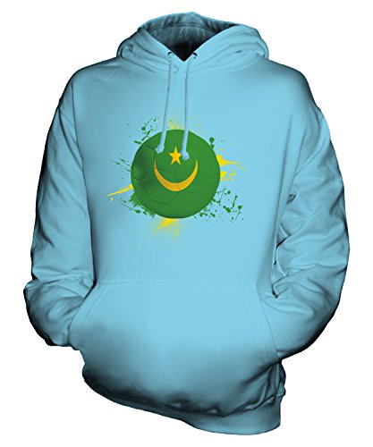 Sweat Mauritanie football unisexe chaud et confortable contre le froid