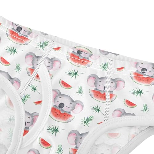 Cotton Little Boys Briefs Soft Wombat Watermelon Toddler Underwear4