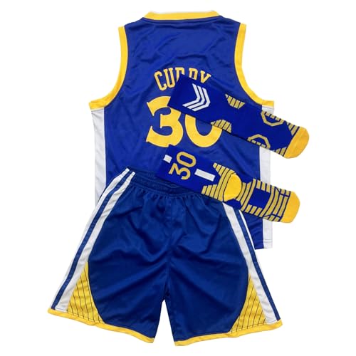 Youth Basketball Jerseys for Boys Girls Basketball Jersey Shorts Socks for 5-12 Years Kids Training Uniform Sets