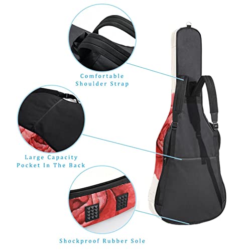 Housse pour guitare acoustique – Imprimé arc-en-ciel – 1 cm d’épaisseur – Rembourrée – Étanche – 101 cm, Multicolore 10… - Les Beatles, Paul McCartney, John Lennon, RIngo Starr, George Harrison Housse pour guitare acoustique - Imprimé arc-en-ciel - 1 cm d'épaisseur - Rembourrée - Étanche - 101 cm, Multicolore 10… – Image 4