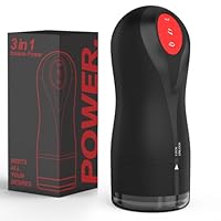 【10 Teleskopfunktionen und 5 Saugmodi, One-Touch-Orgasmus-Design】 Dieses Sexspielzeug für Männer verfügt über 10 Teleskopmodi. Es stimuliert den Penis und bietet verschiedene Stimulationen mit 10 Vibrationsfrequenzen. Das One-Touch-Orgasmus-Design so...