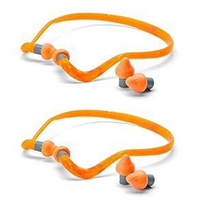 QB2HYG Hearing Bands – Stille Bands Gestreept Supra-aural Hearing pro [Set van 2]
