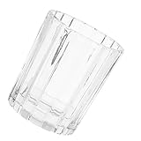 DIYEAH Lampenschirm aus Glas Glaslichtschatten Glaslampenschirm Austausch des Klarglasschirms Lampenschirm für Stehlampe Lampenschirme für Tischlampen Transparent