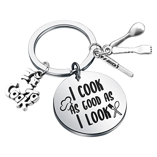 Llavero de cocina ENSIANTH con acabado metálico de alta calidad para regalo