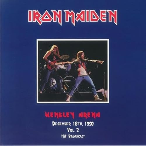 Album Art for Iron Maiden - Wembley Arena 1990 Volume 2 (ltd. ed.) (blue vinyl) - Vinyl LP by Iron Maiden