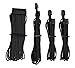 Produktbild Corsair Premium Sleeved Netzteil Starter-Kabel-Set Typ4 (Generation 4-Serie) Schwarz