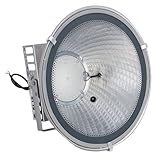 Zerodis Searchlight Hochleistungs-LED-Flutlicht aus Aluminium, Wasserdicht, Turmdrehkran, Weißes Licht, für den Außenbereich, Garage, Stadion, Industriegebäude, LED-Flutlicht, 400 W LED
