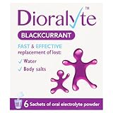 Dioralyte Supplement Replacement of Lost Body Water & Salts Sachets - Blackcurrant Flavour - 6 Sachets