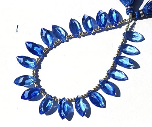 Quartz bleu gemmes facettées pour concevoir un cadeau personnalisé
