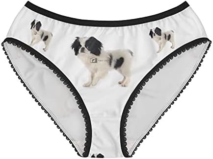 DogsMakeMeHappy Japanese Chin Panties,Japanese Chin Underwear, Briefs, Cotton Briefs, Funny Underwear, Panties For Women