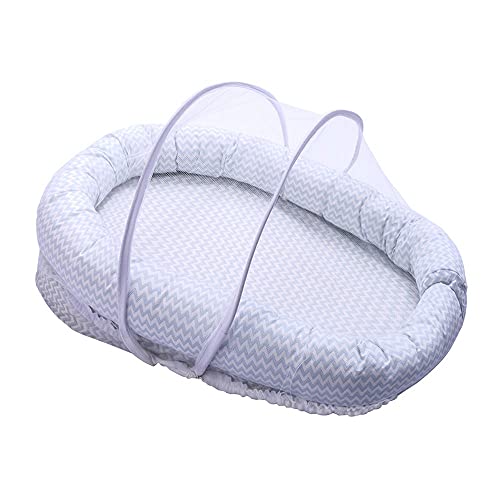 Papi Textil Ninho Confort Papi Baby C/Mosquiteiro 79Cm X 50Cm X 18Cm Contem 02 Peças