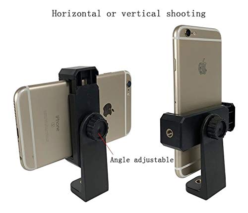 Apoio Suporte de Celular 360 Graus Rotativo para Tripé Vídeo Foto Tiktok