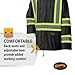 Pioneer Hi Vis Lightweight Waterproof Safety Rain Suit - Reflective Work Rain Gear for Men and Women