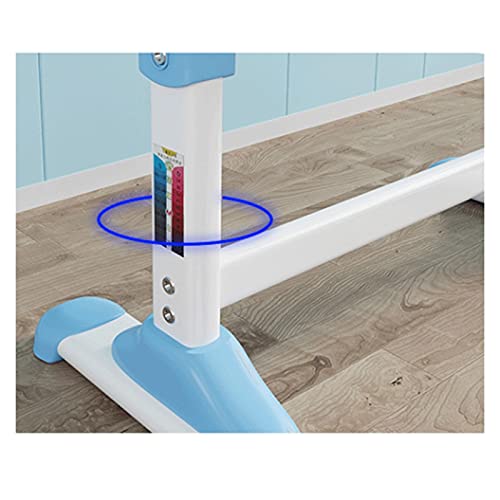 Bureau met plank Tiltable Children's Study Desk Primary School Desk Children's Bureau en stoel Set Thuis Bureau en Stoel Combinatie Studiebalie witte computer bureau (Color : Blue) - Afbeelding 4