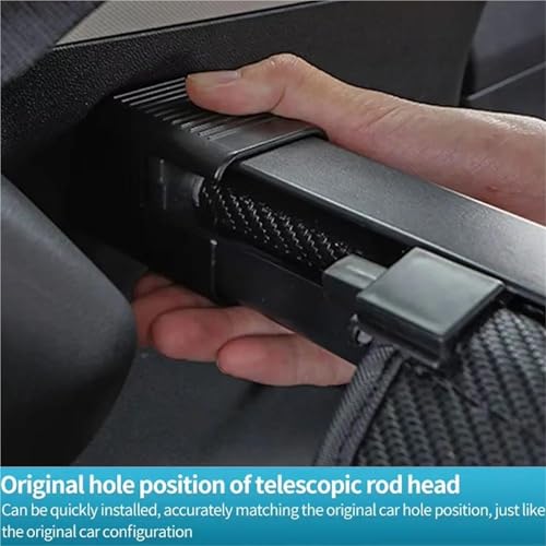 Cubiertas de maletero impermeables y retráctiles para Ford S-MAX MK1 6