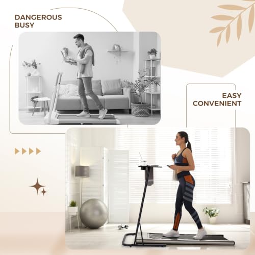 Image of Weysat Walking Pad Desk, Adjustable Height Treadmill Desk, 31.5 inch-47.2 inch