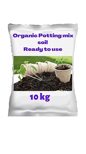 PLAST Plant Potting Mix Soil For Plants10Kg - Soil Less All Purpose Ready To Use Potting Mix Made With Vermicompost/Neem Cake/Potash/River Sand/Bone Meal (10 KG)