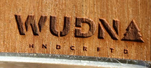 Wudn 6 Oz. Wooden Hip Flask - Stainless Steel Body, Sawtooth Mountains Bamboo Sky #TOP6