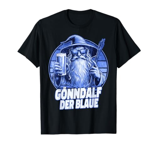 Gönndalf der Blaue - Lustiger Spruch T-Shirt