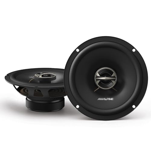 Alpine EL-E65-G 6.5 Coaxial 2-Way Speaker Set Pair