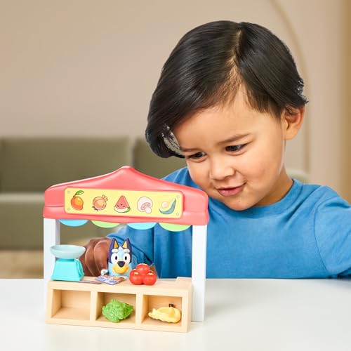Bluey 17555 Mini Playsets Farmers Market Playset thumb #4