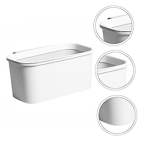 Canecas de basura colgantes Sosoport blancas para cocina miniatura 2