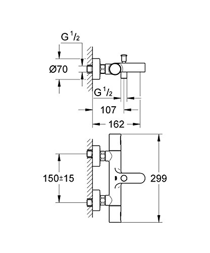 Grohe Miscelatore Termostatico per Vasca-Doccia