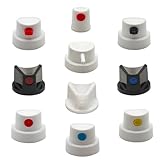 Spray Can Nozzle for Male Cans Bottle Nozzle Replacement - Spray Can Tips - for DIY Paint Art Street Art and Home Improvement (10)