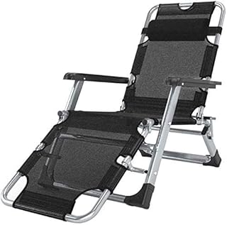 Cadeiras de jardim cadeiras dobráveis cadeiras de acampamento espreguiçadeiras reclináveis gravidade pátio deck cadeira reclinável cadeira de jardim dobrável portátil cadeira de balanço suporta 200 kg preto belo cenário