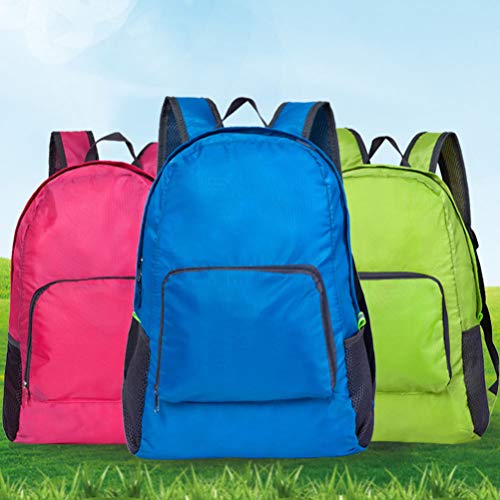 Mochila esportiva impermeável LIOOBO 3 peças dobráveis para viagem, aventura, acampamento, escalada,