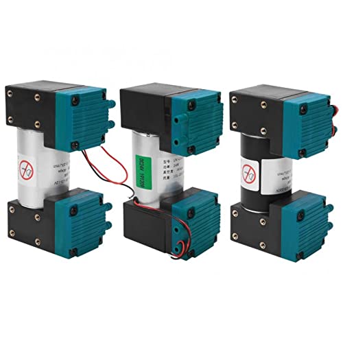Bomba de vacío de diafragma DC24V micro bomba de aire de 24W 3