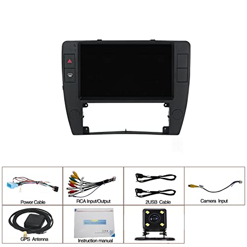 Radio doble din para Volkswagen Passat B5 2000-2005 con Carplay y Android Auto miniatura 7