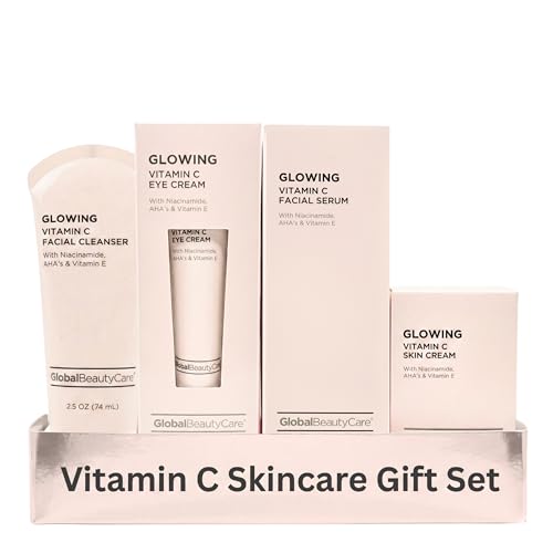 Global Beauty Care Vitamin C Glow Skincare Set - Complete Face Ca...