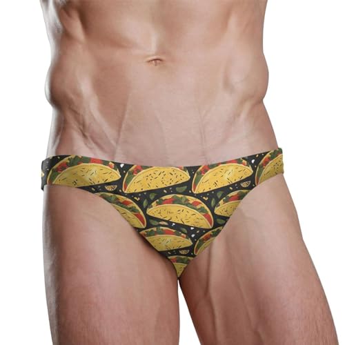 Men's Taco Swim Briefs Bikini Swimsuit S 202b33242