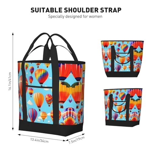 Sac isotherme à grande capacité de conservation pour courses fraîches