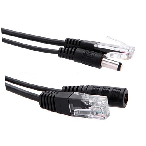 2 piezas Separador Poe Cable Divisor Adaptador de Cobre para Cámaras IP, Routers y DC miniatura 5