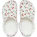 Crocs Baya Seasonal Printed Clog White/Cherry Men's 13, Women's 15 Medium
