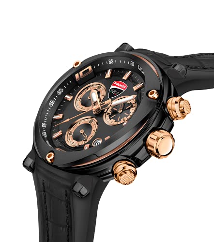 Ducati Silicone Analog Black Dial Men's Watch-Dtwgo2018802 - Image 2