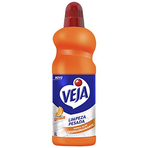 Veja Limpador Para Limpeza Pesada Citrus 1L Laranja