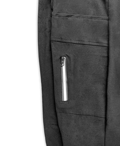ALWAYS Women's Zipper Jogger Track Pants - Premium Soft Stretch Sweatpants 1766 3XL - image 6