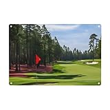 Photo Gallery wxwjshmgc targa in metallo con stampa di campo da golf, divertente targa in metallo, decorazione da appendere alla parete, 30,5 x 20,3 cm Photo Gallery wxwjshmgc targa in metallo con stampa di campo da golf, divertente targa in metallo, decorazione da appendere alla parete, 30,5 x 20,3 cm